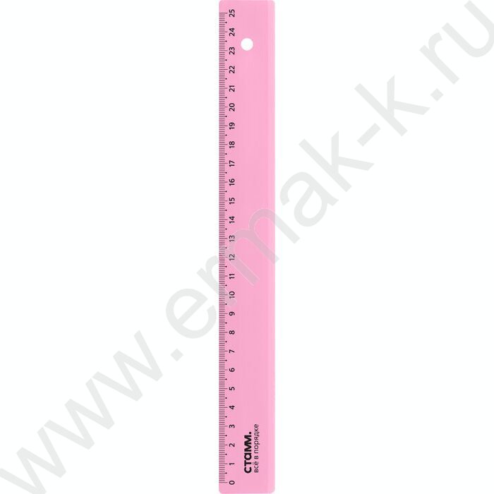 Линейка пл 25см неон прозр. / ассорти | Фото 6