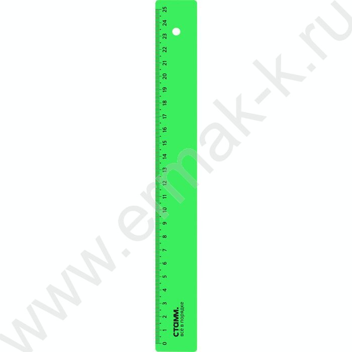 Линейка пл 25см неон/ ассорти | Фото 4