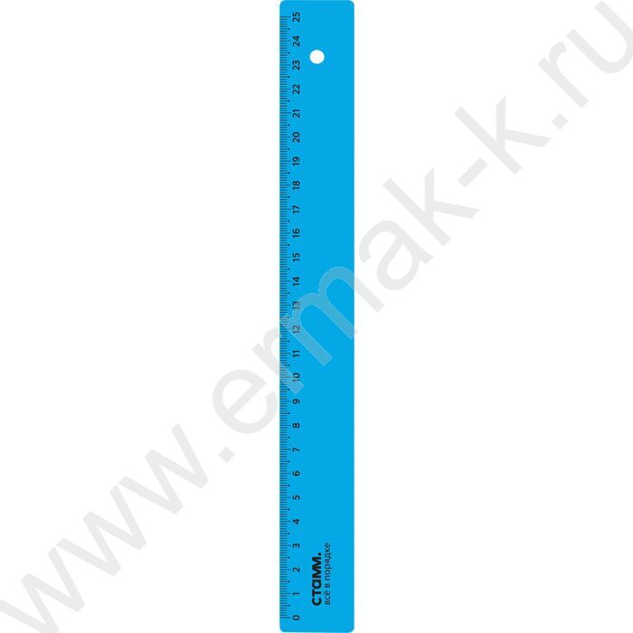 Линейка пл 25см неон/ ассорти | Фото 5