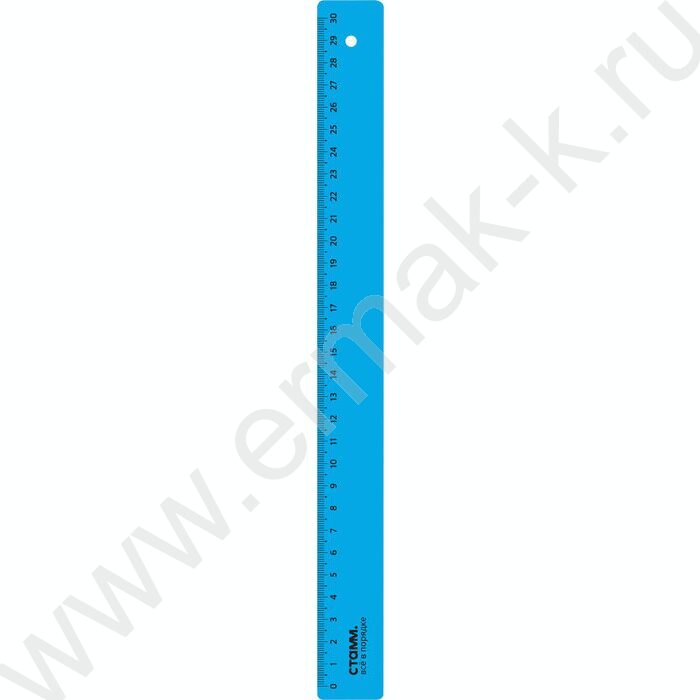 Линейка пл 30см неон/ ассорти | Фото 5