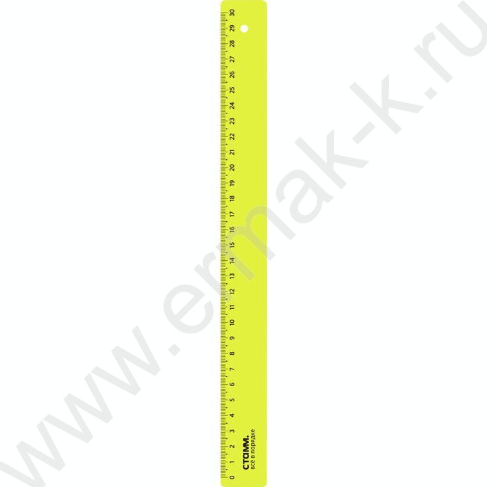 Линейка пл 30см неон/ ассорти | Фото 6