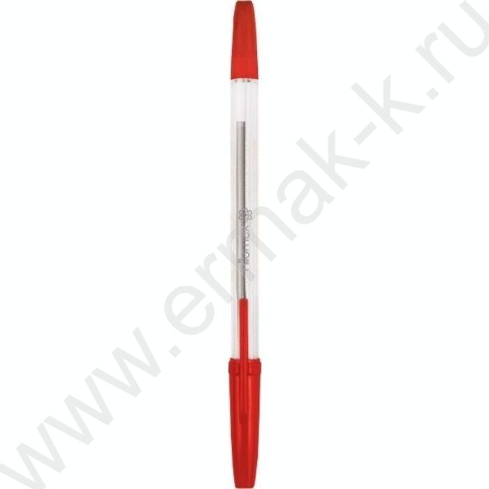 Ручка шар 0,7мм красная /пр.корпус | Фото 3