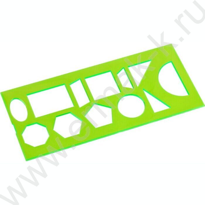 Трафарет геометрич. фигур | Фото 2