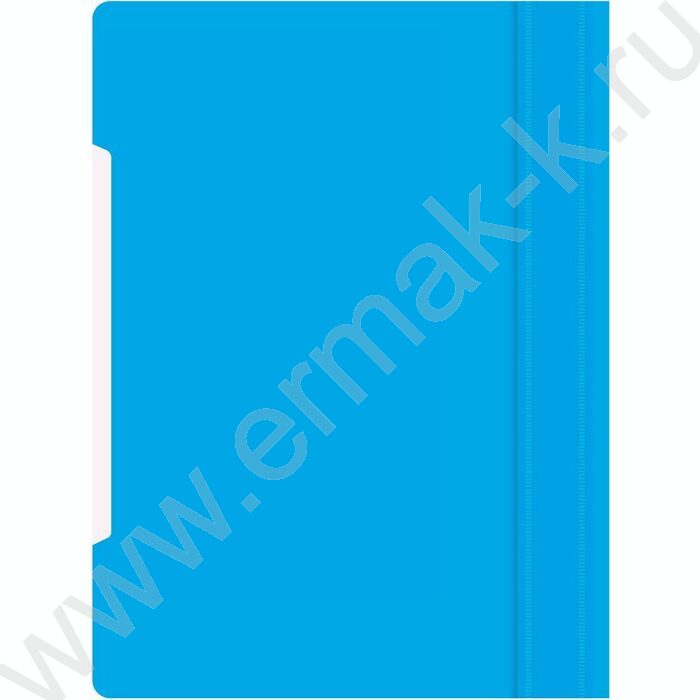 Скоросшиватель пл голубой прозрач.верх.лист | Фото 2
