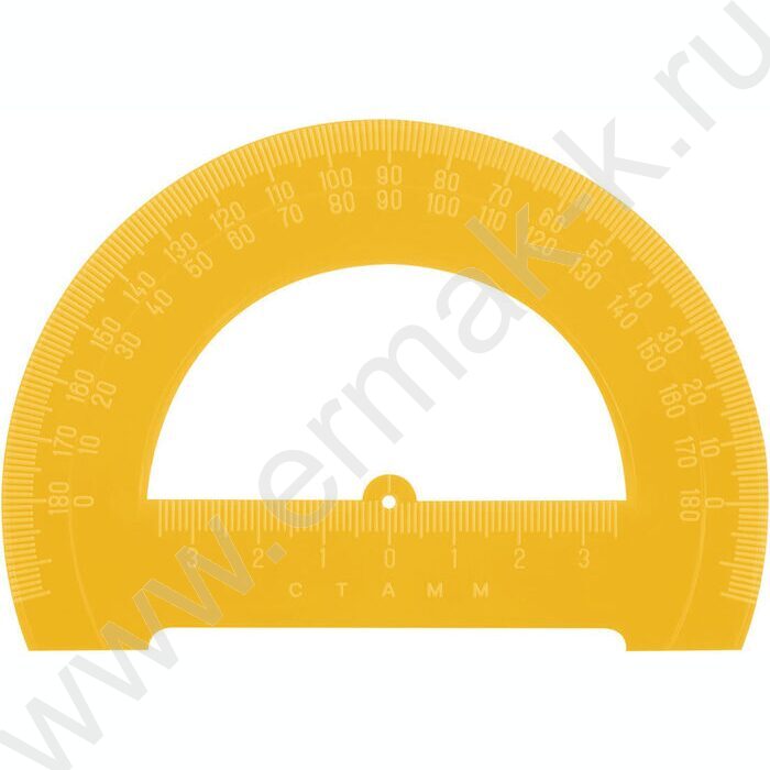 Транспортир 180*12см Cristal флюор /ассорти | Фото 3