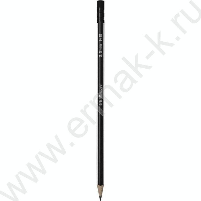 Карандаш ч/гр с ластиком HB MEGAPOLIS /трехгранный /туба | Фото 1