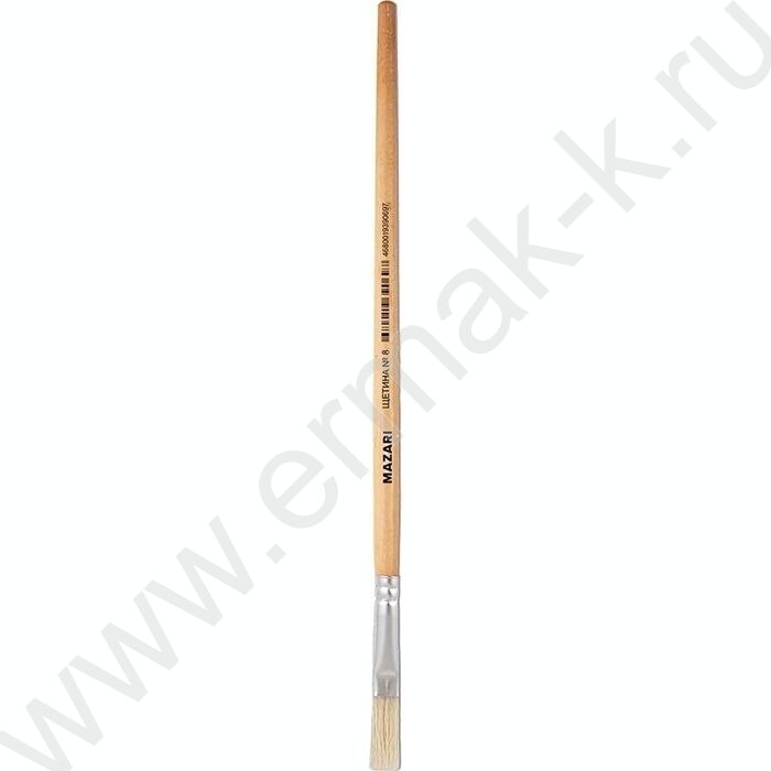 Кисть  щетина № 8 плоская | Фото 1