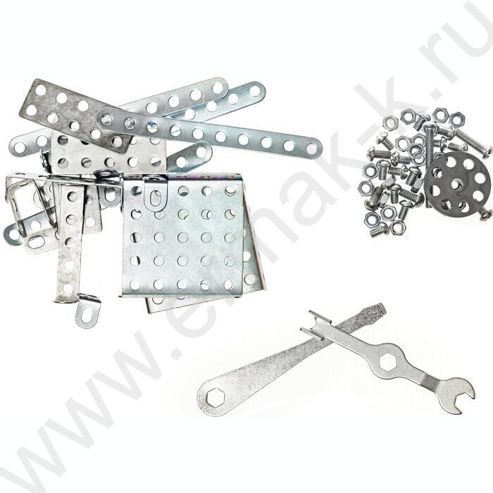 Конструктор металлич. для уроков труда № 4 (63эл) | Фото 3