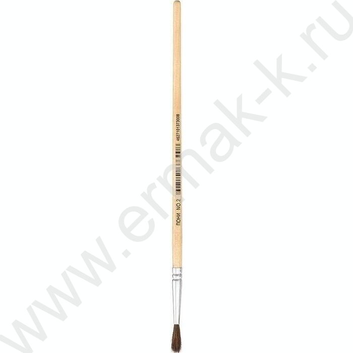 Кисть  пони № 2 европодвес | Фото 1