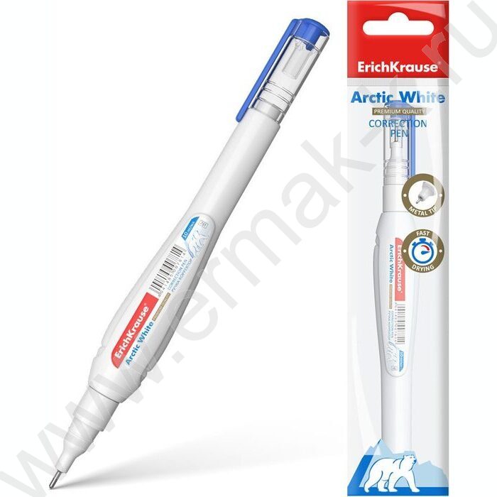 Корректор шариковый 10мл /металл/ в пакете по 1 шт. | Фото 2