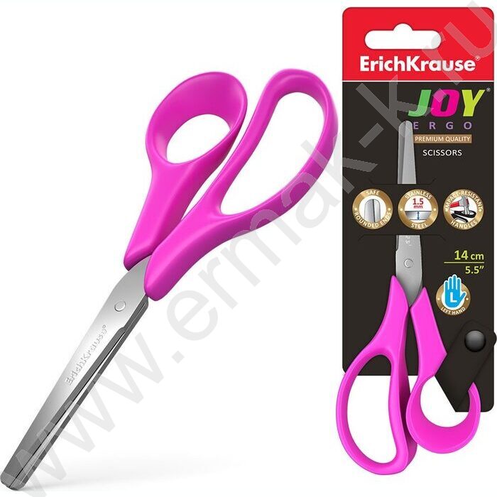 Ножницы для левшей 14см JOY ® Ergo /ассорти | Фото 2