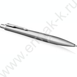 Ручка шар  Urban Premium K313 (1931578) Silvered Powder CT синий стержень 1мм /серый-серебро | Фото 2