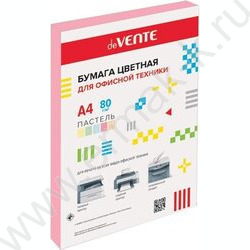 Бумага А4  80г/мкв 100л "deVENTE" пастельный розовый | Фото 1