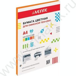 Бумага А4  80г/мкв  50л "deVENTE" интенсив оранжевый | Фото 1