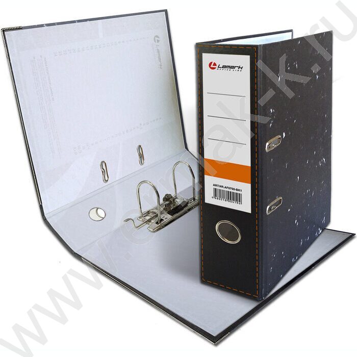 Файл 75мм собранный метал.окантовка и кольцо мраморный черный | Фото 2