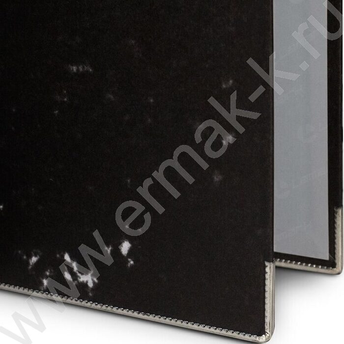 Файл 75мм собранный метал.окантовка и кольцо мраморный черный | Фото 5