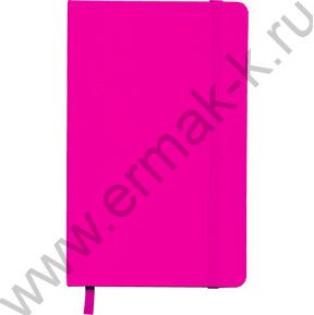 Бизнес-блокнот  96л А5 "Joy Book.Лилово-розовый" /искусс.кожа,тонир.блок,ляссе,резинка,карман н