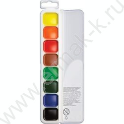 Акварель медовая  8цв  Классика с кисточкой п/у | Фото 3