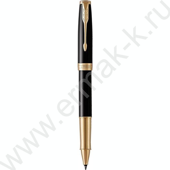 Роллер Sonnet Core T530 LaqBlack GT M синий стержень /подар.кор. | Фото 1