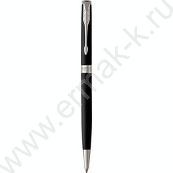 Ручка шар  Sonnet Core K429 Slim Matte Black CT M черный стержень /подар.кор. | Фото 1