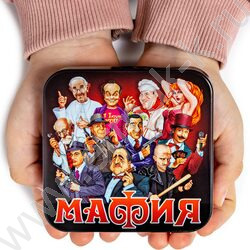Игра Карточная Мафия жестяная коробочка | Фото 7