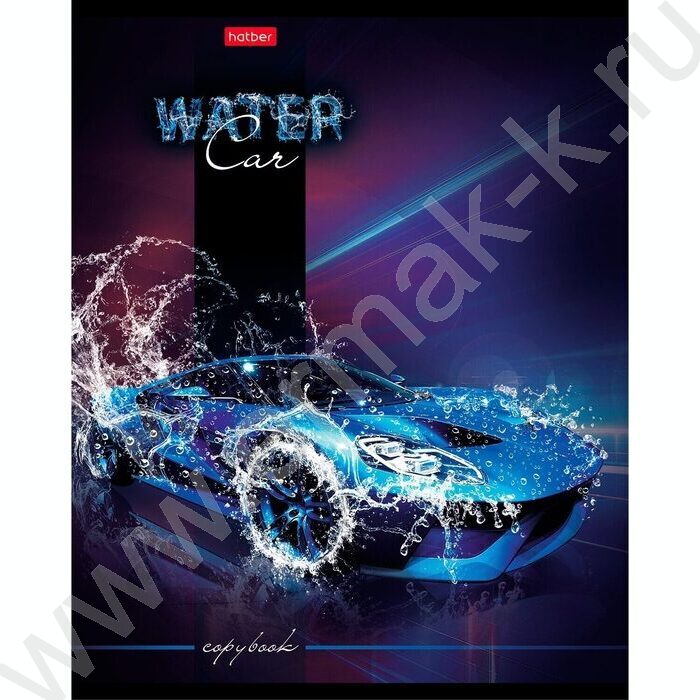 Тетрадь  48л клетка "АвтоСтихии" /3D лак/ 5видов | Фото 3