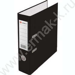 Файл 80мм PP собранный метал.окантовка черный с карманом | Фото 1