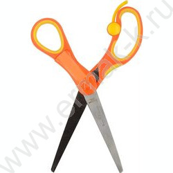 Ножницы 15см детские Springcut /с возвратным механизмом и окошком для подписи/блистер,европодвес | Фото 2
