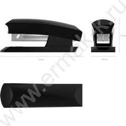 Степлер №24/6  30л пластик Eco Classic /2 режима скрепления /черный | Фото 3