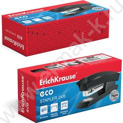 Степлер №24/6  30л пластик Eco Classic /2 режима скрепления /ассорти | Фото 2