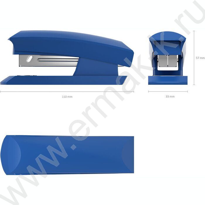 Степлер №24/6  30л пластик Eco Classic /2 режима скрепления /ассорти | Фото 3