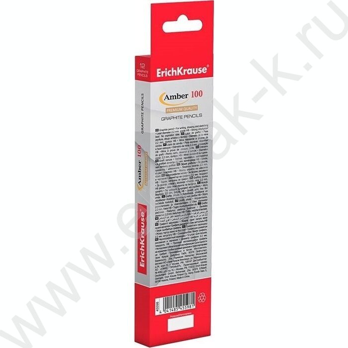 Карандаш ч/гр HB Amber 100 европодвес | Фото 3
