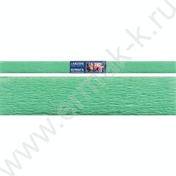 Бумага креповая 50*250см Светло-зеленый 32г/м2 | Фото 1