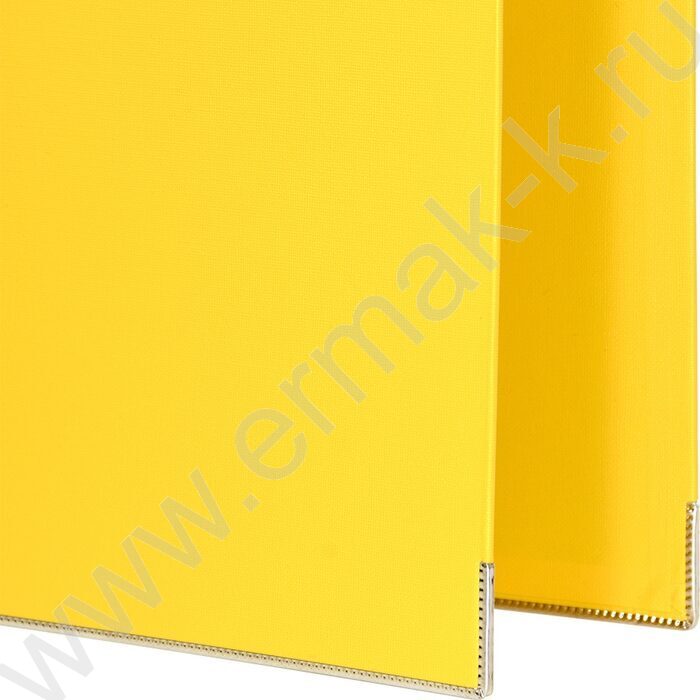 Файл 55мм PVC 2-стор. разборный желтый /метал. окант., карман | Фото 4