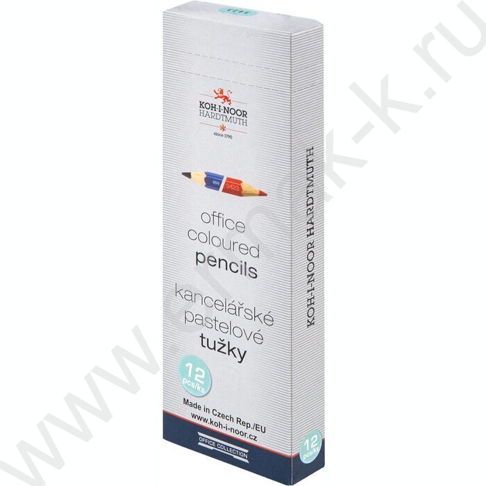 Карандаш двухцветный красно-синий (KIN 3423) | Фото 8