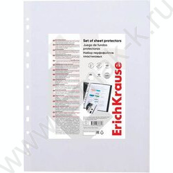 Файлы (мультифора) А4  40мкм Fizzy Clear /не вскрываемый пакет-10шт. | Фото 1