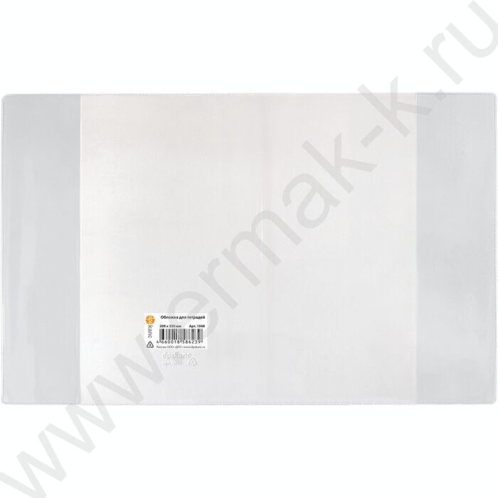 Обложка  209*350мм  д/тетрадей и дневников прозр. | Фото 2