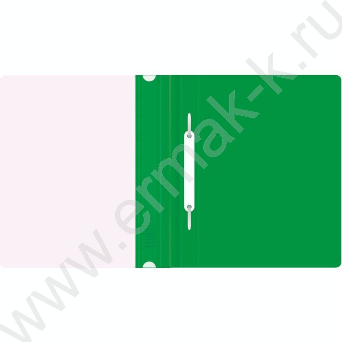 Скоросшиватель пл A5 зеленый прозрач.верх.лист | Фото 3