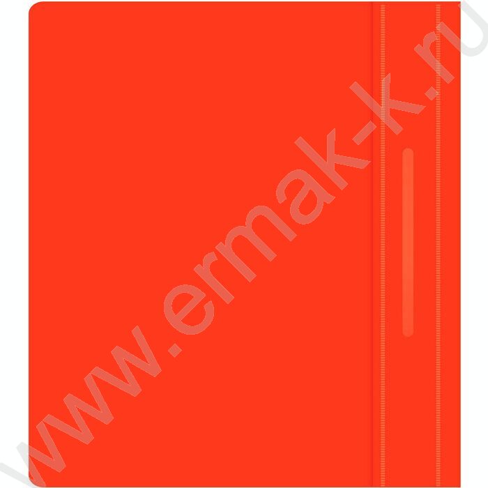 Скоросшиватель пл A5 красный прозрач.верх.лист | Фото 2
