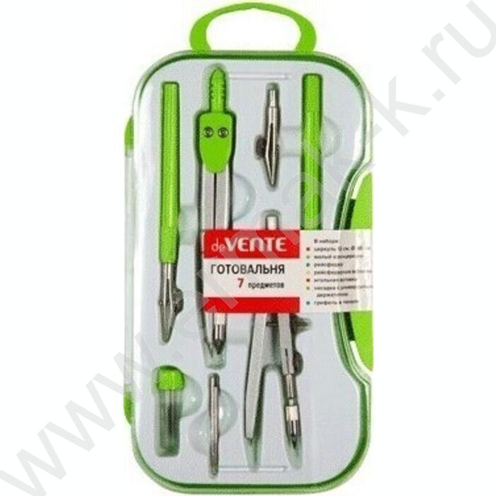 Готовальня  7предм цв.корпус /ассорти | Фото 3