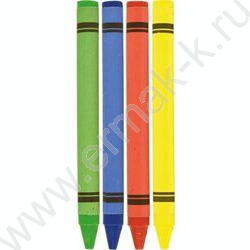 Мелки восковые 24цв Cosmo к/кор с подвесом | Фото 2