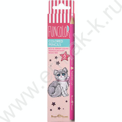 Карандаши пластиковые  6цв Funcolor 4вида | Фото 5