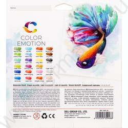 Карандаши акварельные 24цв Color Emotion /липа, европодвес | Фото 2