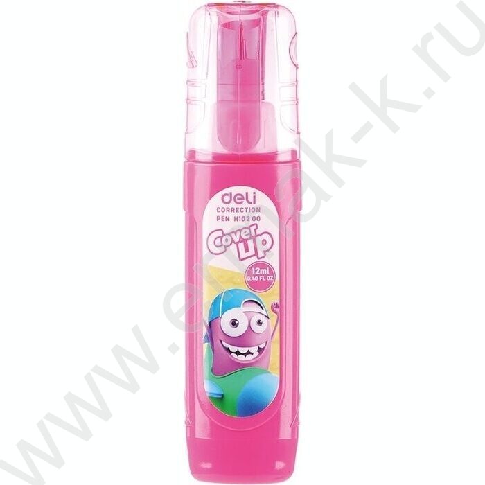 Корректор шариковый 12мл Cover UP /корпус - ассорти | Фото 2