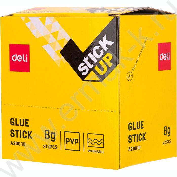 Клей-карандаш   8г Stick UP /корпус - желтый /картон. дисплей | Фото 4