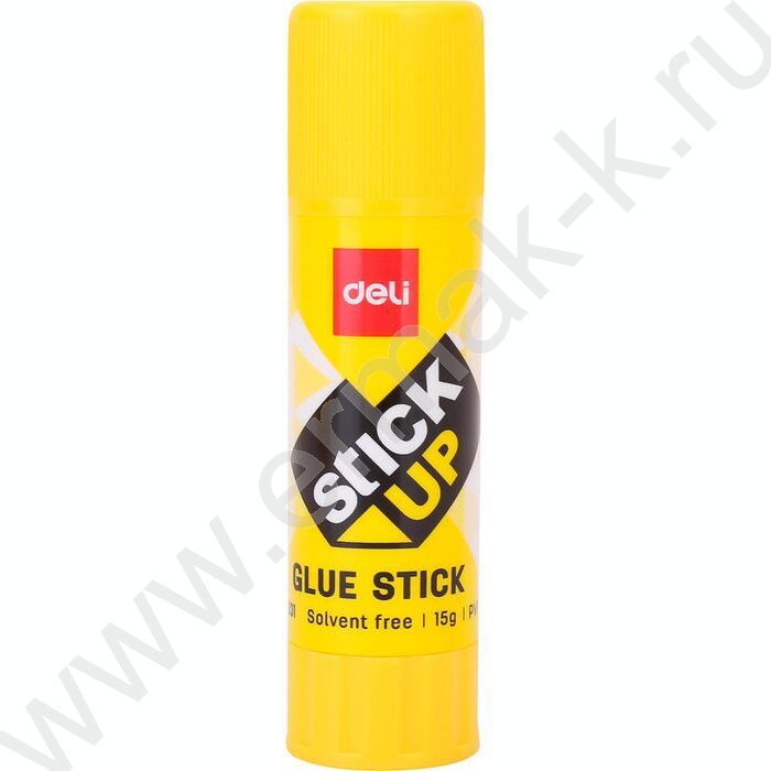 Клей-карандаш  15г Stick UP /корпус - желтый /картон. дисплей | Фото 1