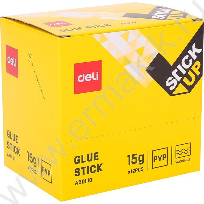 Клей-карандаш  15г Stick UP /корпус - желтый /картон. дисплей | Фото 5