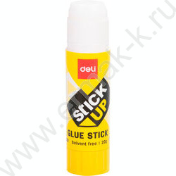 Клей-карандаш  20г Stick UP /корпус - желтый /картон. дисплей | Фото 2