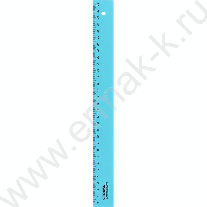 Линейка пл 30см неон прозр. / ассорти | Фото 4