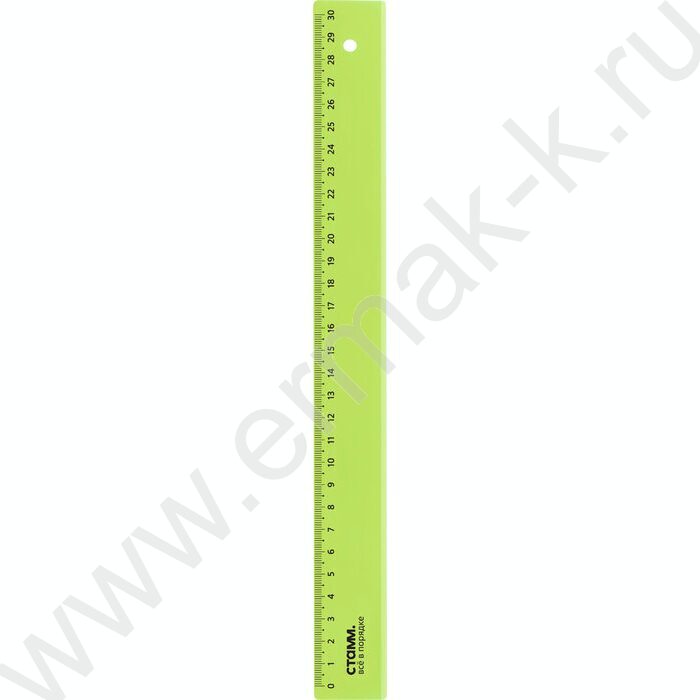 Линейка пл 30см неон прозр. / ассорти | Фото 5
